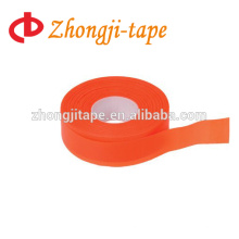 Ruban d&#39;avertissement de signalisation orange pvc